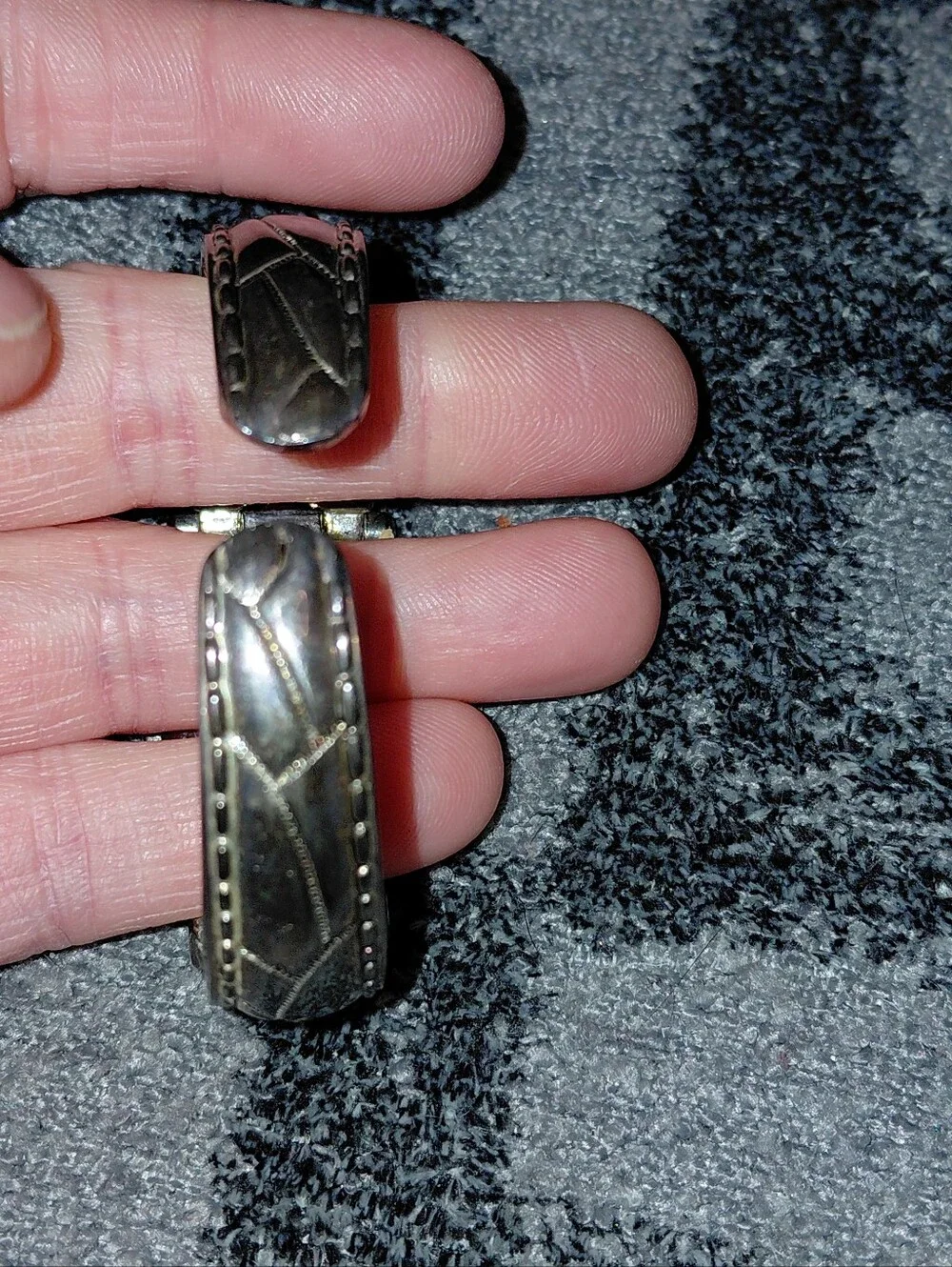 Vintage Geneva Elite Silver Cuff Watch Square Face Y2K Art Deco Quartz CC